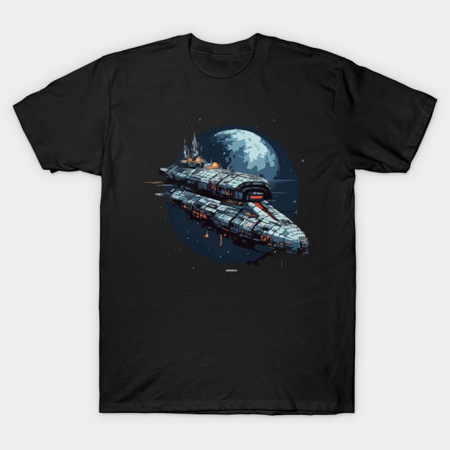 Aliens  ship T-Shirt by Pixy Official